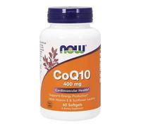 NOW FOODS, CoQ10 + Lecithin & Vitamin E, 400mg - 60 sgels NOW3198