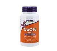 NOW FOODS CoQ10 con Omega-3 60 mg 60 St