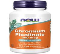 Now Foods Cromo Picolinato 200 mcg 100 St
