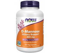 Now Foods D-Mannose 500 mg (120 Capsule veg)