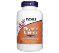 Now Foods, energia tiroidea (tiroide), 180 capsule veg. - spedizione lampo