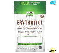 NOW FOODS ERYTHRITOL - 454 gr ERITRITOLO 100% IN POLVERE