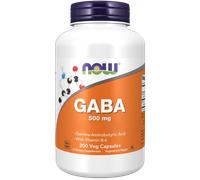 NOW Foods GABA, 500 mg