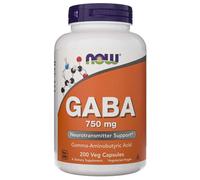 Now Foods GABA 750mg (200 Capsule veg)