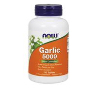 NOW FOODS Garlic 5000 - 90 Tablets - aglio inodore