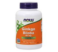 NOW FOODS - Ginkgo Biloba 60 mg - 240 caps NOW4684