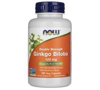 Now Foods Ginkgo Biloba, Double Strength 120 mg (100 Capsule veg)