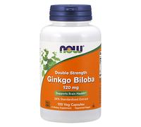 NOW Foods Ginkgo Biloba Double Strength 120mg - 100 Caps NOW4683