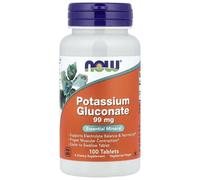 Now Foods Gluconato di potassio 99 mg 100 compresse
