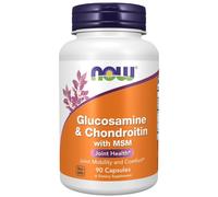 Now Foods Glucosamina e condroitina con MSM - 90 Capsule
