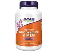 Now Foods Glucosamina e MSM Vegetariano - 120 capsule