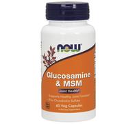 Now Foods Glucosamina Solfato & Msm Capsule Veg Giunto Salute Supporto 2 Taglie