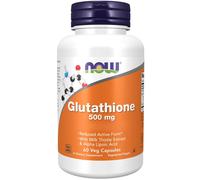 Now Foods, glutatione, 500 mg, 60 veg. Capsule - spedizione lampo
