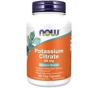 Now Foods Integratore di Citrato di Potassio 99 mg - 180 capsule vegetali