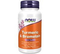 Now Foods Integratore Curcuma e Bromelina – 90 capsule vegetali