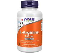 Now Foods L-Arginina 500 mg - 100 Capsule Vegetali