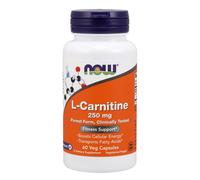 NOW Foods L-Carnitine 250mg/60 Capslues NOW0062
