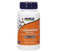 NOW FOODS L-Carnitine 500mg - 60 capsule - L-Carnitina