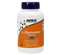 L-Carnosina 500 mg 100 Capsule Vegetali Now Foods