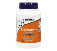 NOW L-cisteina, 500 mg, 100 compresse