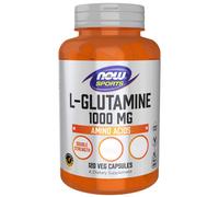 Now Foods Integratore L-Glutammina Double Strength 1000 mg 120 capsule vegetali
