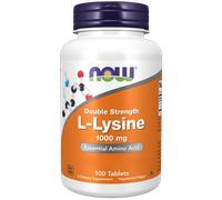 Now Foods L-Lysine, Double Strength 1,000 mg (100 Compressa)