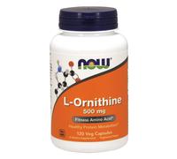 NOW Foods - L-Ornithine, 500mg - 120VCaps - L-Ornitina