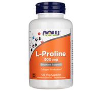 Now Foods L-Prolina 500 mg - 120 Capsule Vegetali