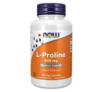 NOW FOODS L-Proline, 500mg - 120 vcaps - L-prolina