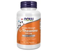 NOW Foods L-Theanine Double Strength 200 mg 120 cps