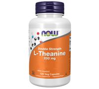 Now Foods, L-teanina a doppia forza, 200 mg, 120 veg. Capsule - spedizione lampo