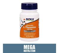 Now Foods L-TEANINA Con Inositolo & Taurina 100mg 90 Compresse Tensione Sollievo