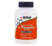 NOW FOODS L-Theanine 200 mg Veg - 120 Capsule -L-Teanina