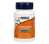 NOW FOODS, L-Theanine Pure Powder - 28g NOW0262