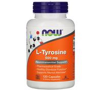 Now Foods L-tirosina 500 mg, 120 capsule