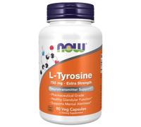 Now Foods L-Tyrosine 750 mg - 90 Veg Capsules