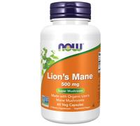 Now Foods Lion's Mane (Hericium Erinaceus) 500 mg - 60 Capsule