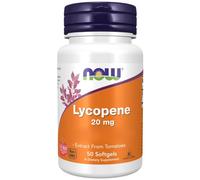 NOW Licopene (Lykopene), 20 mg, 50 capsule softgel
