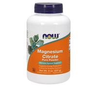 NOW FOODS Magnesium Citrate Powder 227g - magnesio citrato - 2 conf.