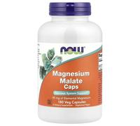 Now Foods Magnesium Malate 95 mg - 180 Capsules