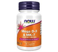 NOW Foods - Mega D3 & MK-7 di NOW Foods (60 capsule)
