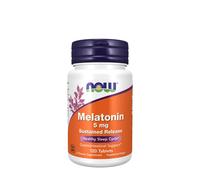 Melatonina 5 mg a rilascio prolungato 120 compresse Now Foods