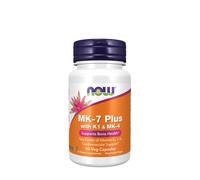 NOW Foods - MK-7 Plus con K1 e MK-4 - 90 capsule vegetali