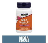 Now Foods MK-7 Vitamina K2 100mcg 60 Capsule Veg Immune Osso & Cardiovascolare