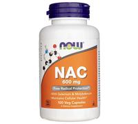 Now Foods NAC N-Acetilcisteina 600 mg - 100 capsule