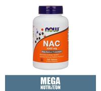 Now Foods Nac N-Acetile Cisteina 1000mg 120 Compresse Glutatione Immune Booster