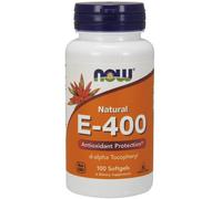 Now Foods E-400 Vitamina E Multivitaminico 100 Softgels NOW0837