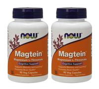 NOW FOODS Neuro-Mag Magnesio L-Treonato Da 2000Mg Magtein 2X90 Capsule