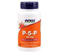 Now® Foods NOW Vitamina B6 P-5-P, 50 mg, (vitamina B6 in forma attiva), 90 capsule vegetali