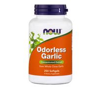 NOW FOODS Odorless Garlic (Aglio inodore) 250 softegels